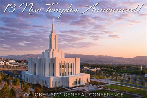 temple announcements april 2024